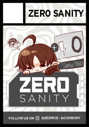 Zero Sanity circle cut